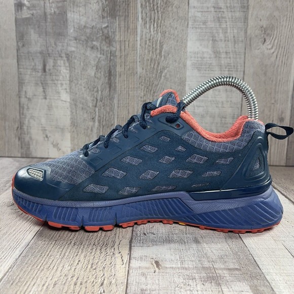 The North Face Women's Endurus TR Running Shoes Blue Red Size 6 NF0A2VUUTWD - Picture 8 of 12